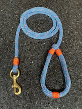 Load image into Gallery viewer, Handmade recycled climbing rope leash