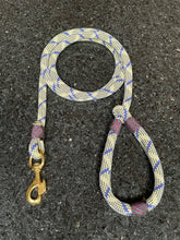 Load image into Gallery viewer, Handmade recycled climbing rope leash