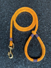 Load image into Gallery viewer, Handmade recycled climbing rope leash