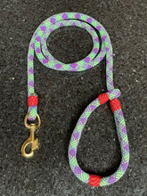 Load image into Gallery viewer, Handmade recycled climbing rope leash