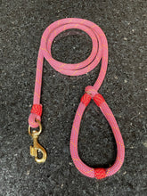 Load image into Gallery viewer, Handmade recycled climbing rope leash