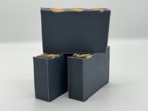 Solid Activated Charcoal Peppermint Tea Tree Soap