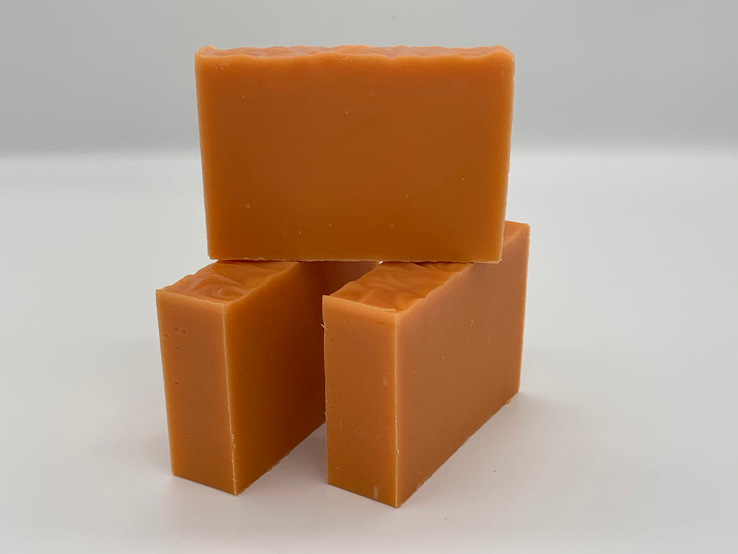 Orange clove citrus soap