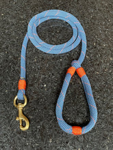 Load image into Gallery viewer, Handmade recycled climbing rope leash
