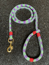 Load image into Gallery viewer, Handmade recycled climbing rope leash
